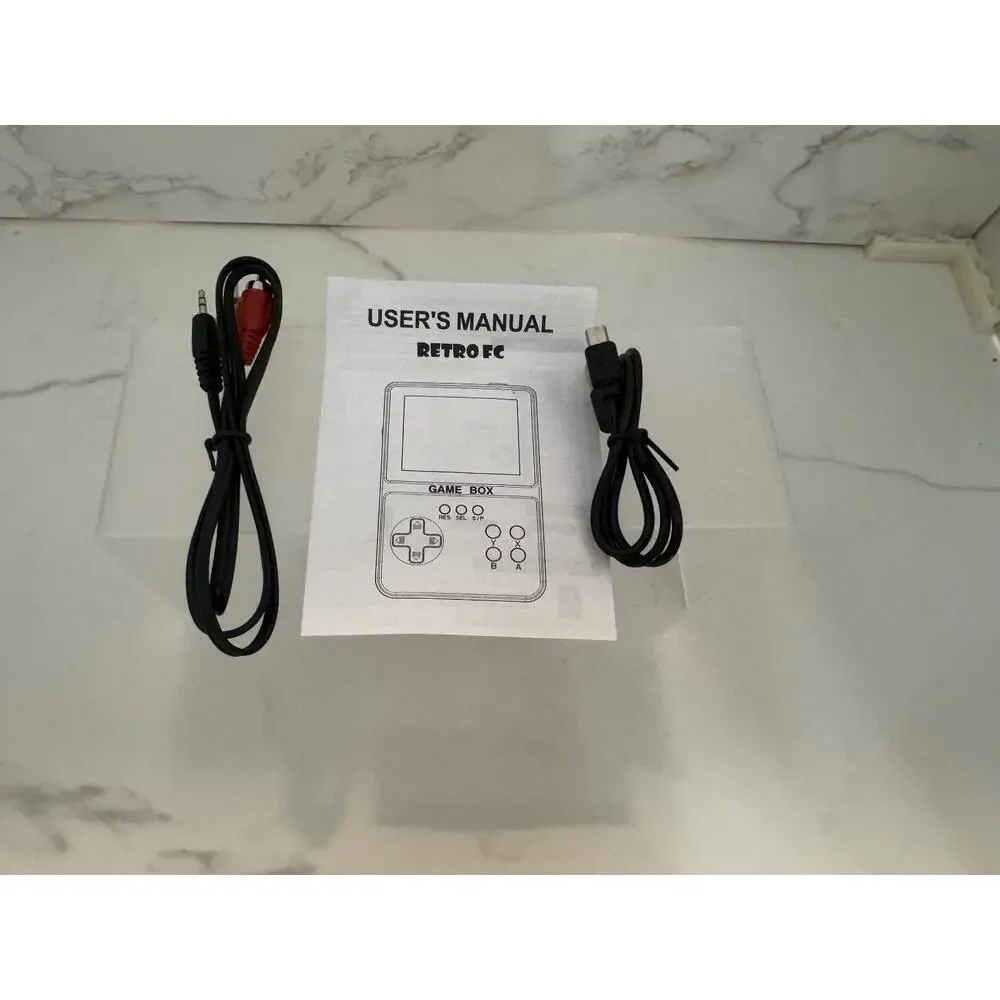 Game Box K35 500-in-1 Retro Handled Red Controller, Game System Only, NO remote